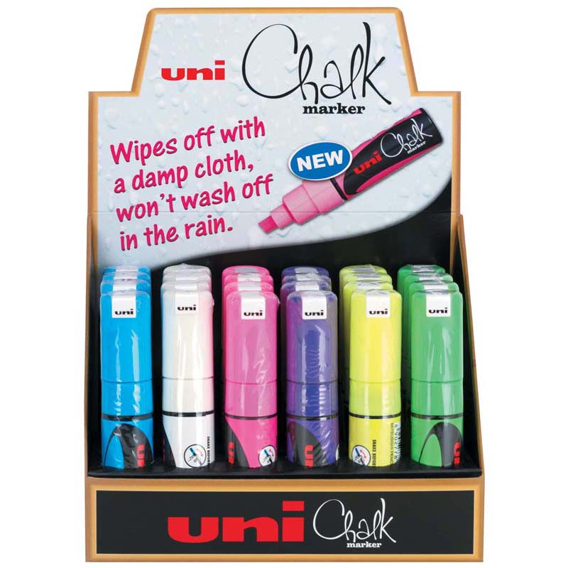 Uni Display Marker Chalk 24