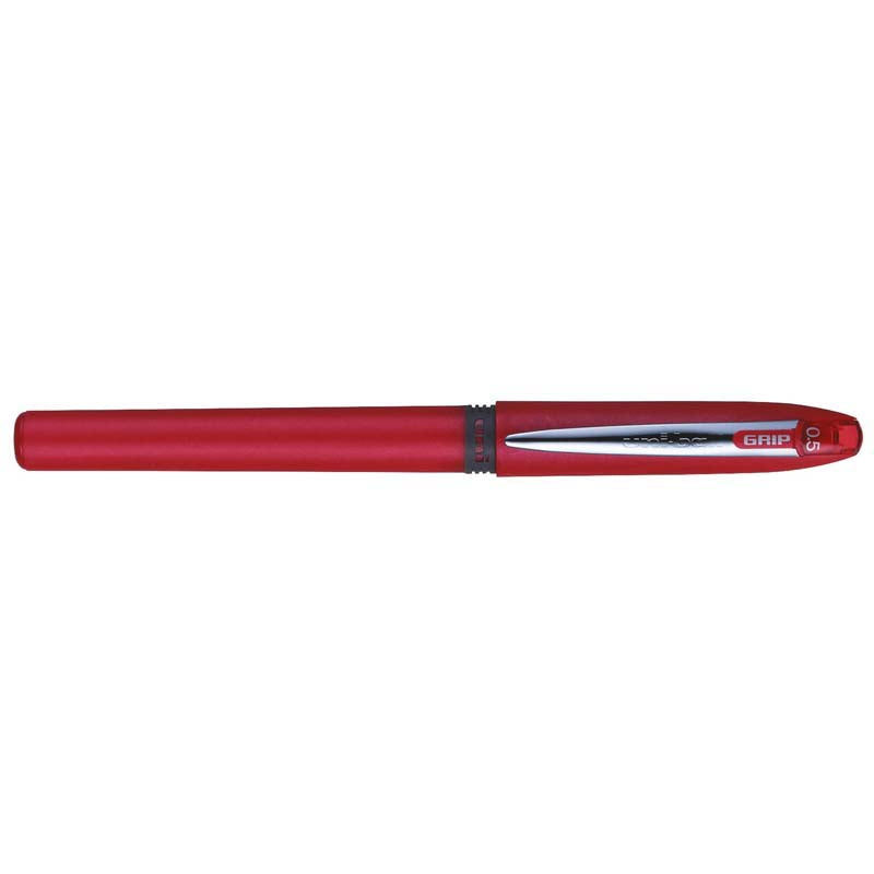 Uni-ball Grip 0.5mm Capped Red UB-245