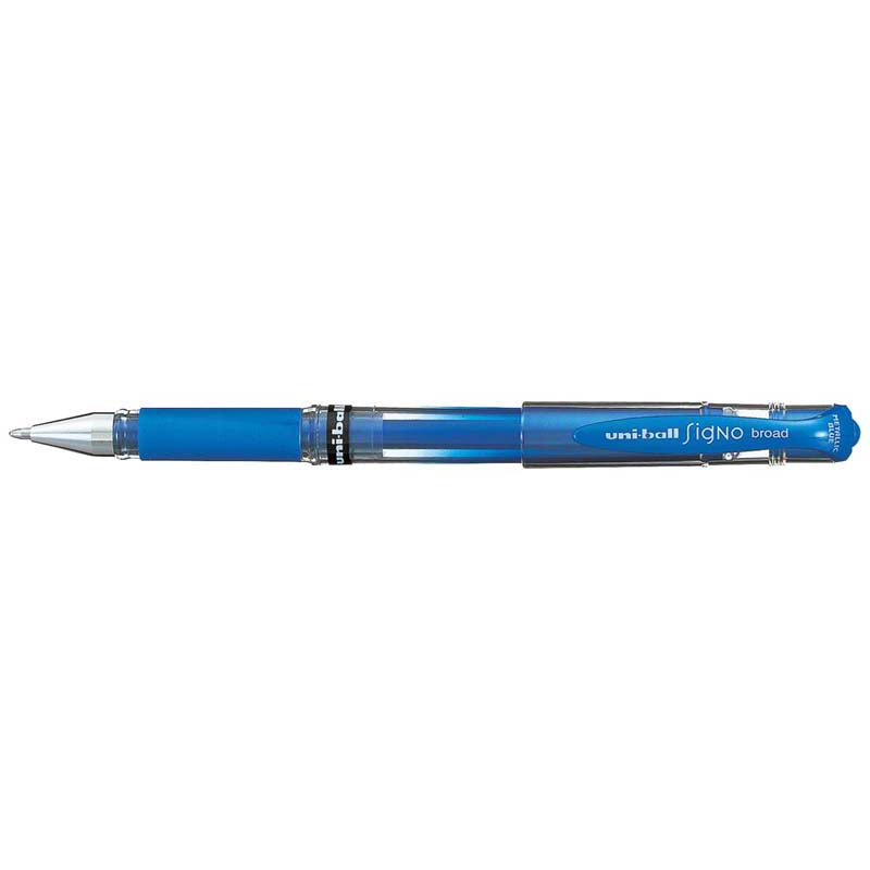 Uni-ball Signo Broad 1.0mm Capped Metallic Blue UM-153