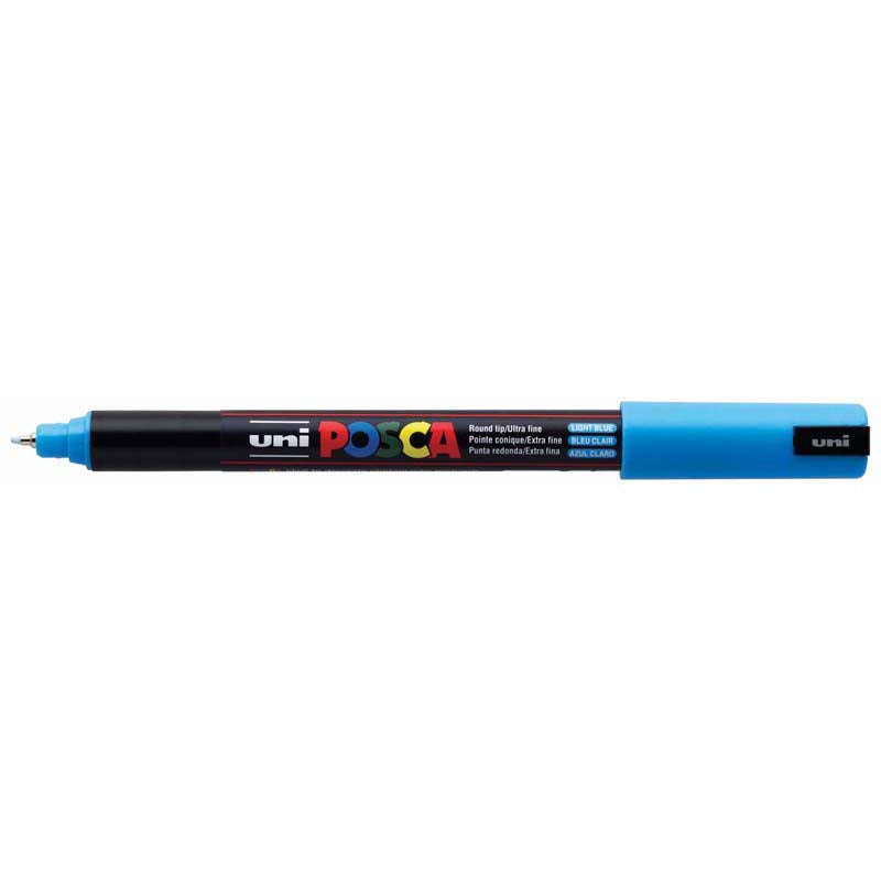 Uni Posca Marker Light Blue 0.7mm Ultra Fine