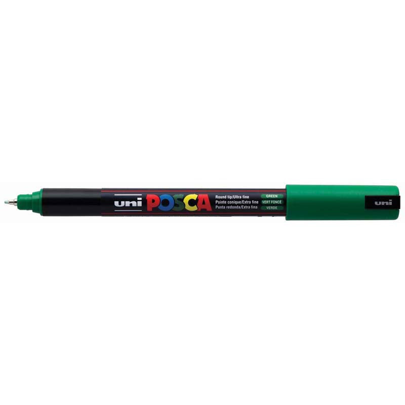 Uni Posca Marker Green 0.7mm Ultra Fine