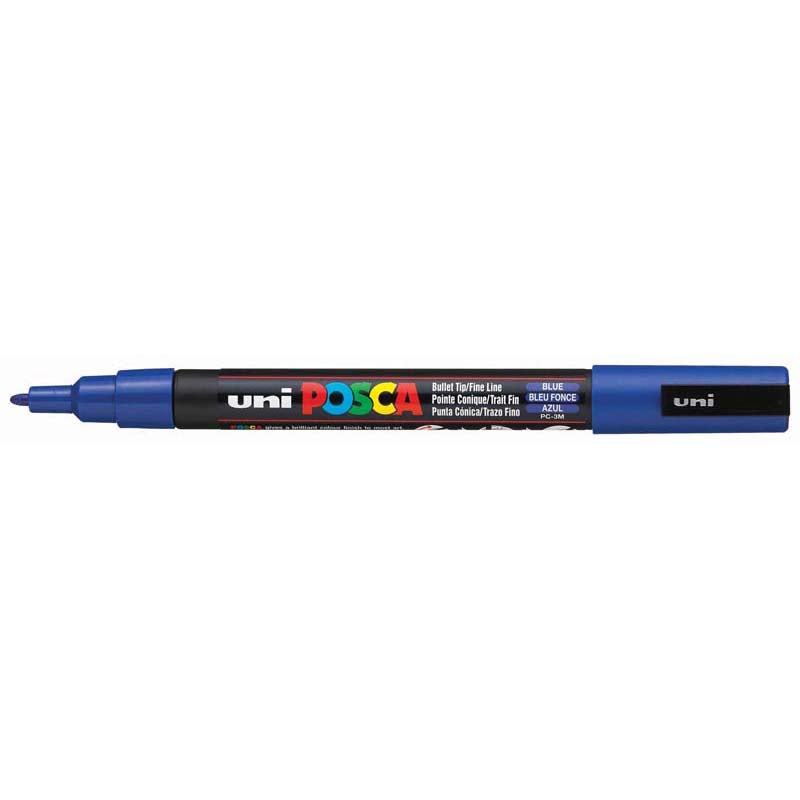 Uni Posca Marker Blue 0.9- 1.3mm Fine
