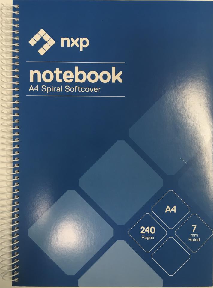 BEST BUY NXP Spiral Notebook A4 240 Pages