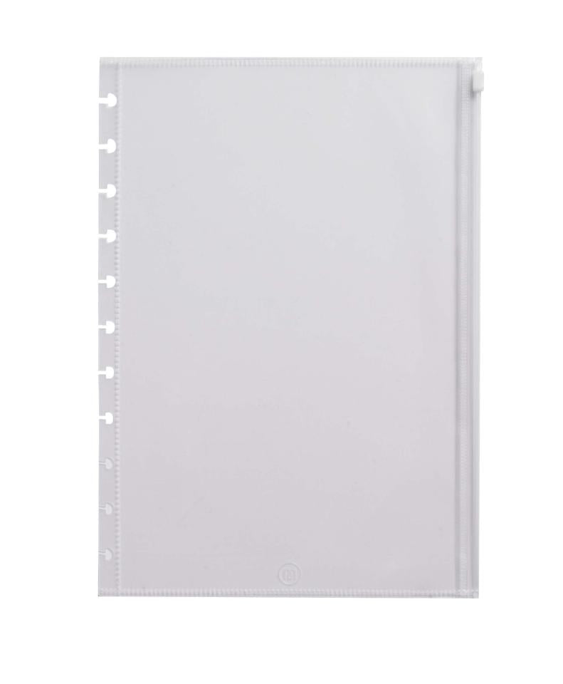 Arc System A4 Poly Zip Pocket Clear 2/pack