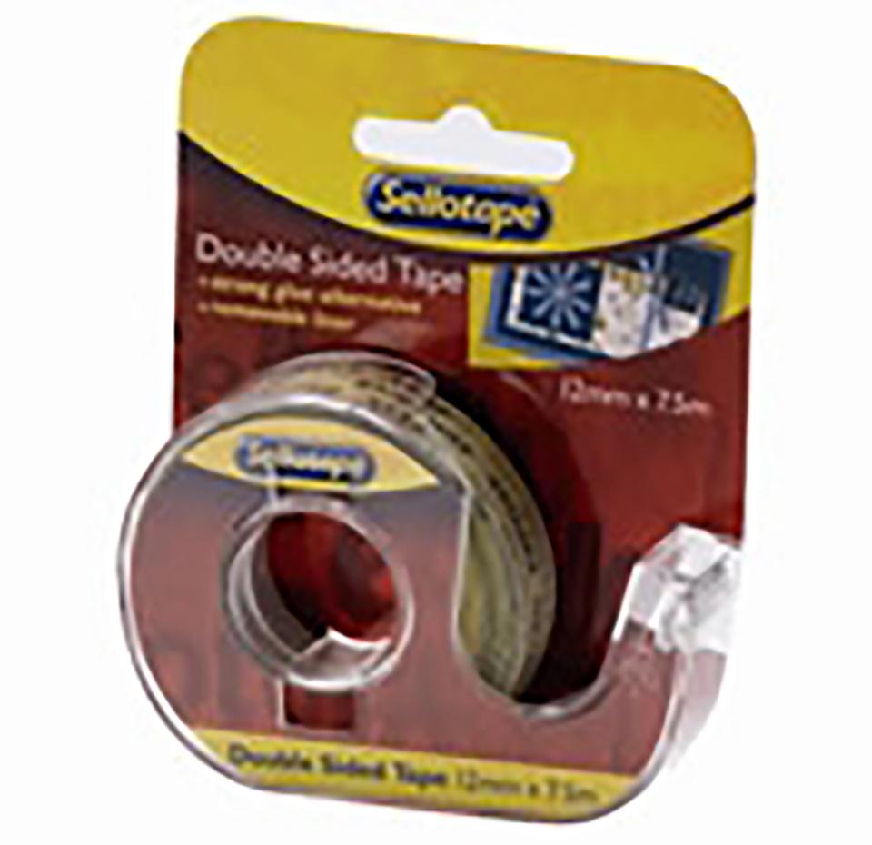 Sellotape 1208 Double Sided Dispenser 12mm x 7.5m (While Stocks Last)