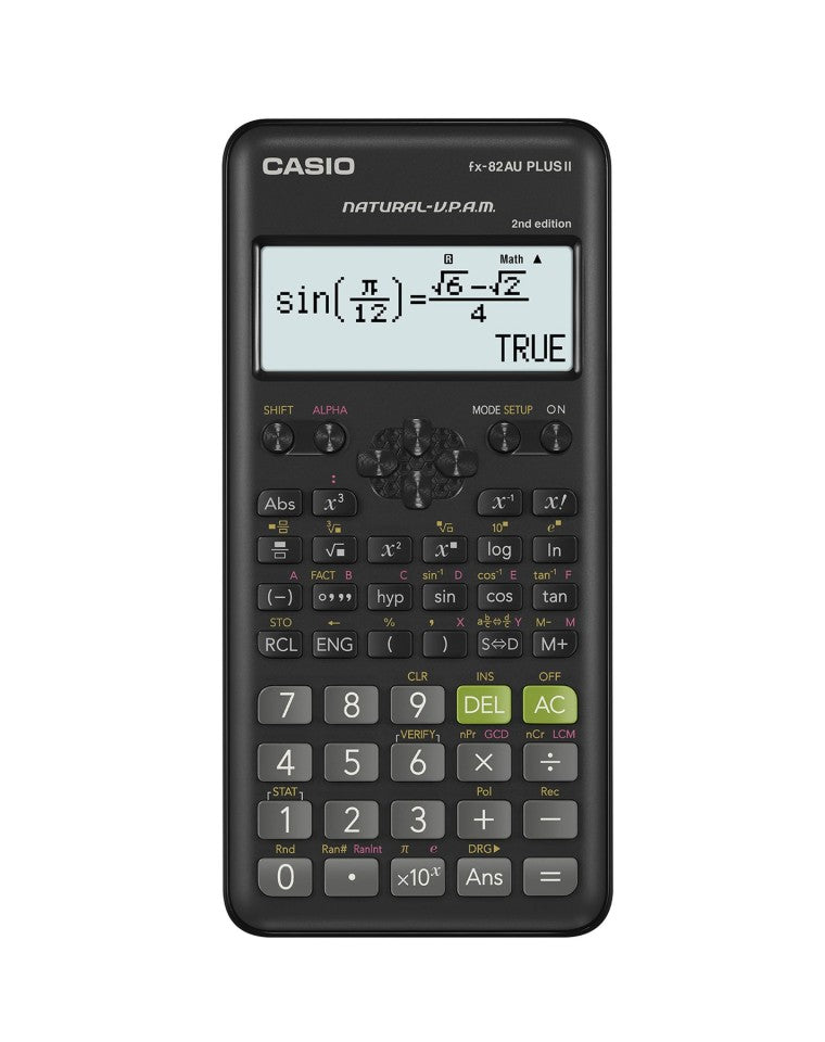 Casio Fx82auplusii2 Scientific Calculator