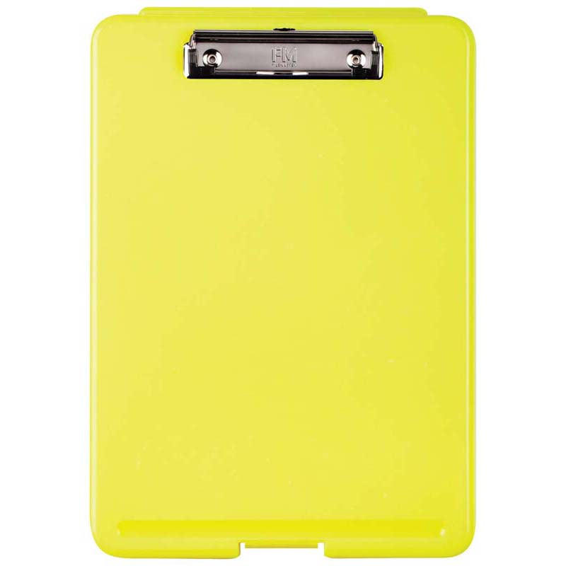 FM Document Clipboard Box Safety Yellow