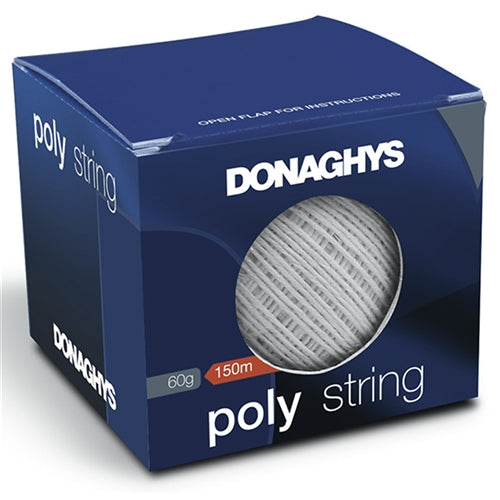 Donaghys Poly String White 60g Box 150m
