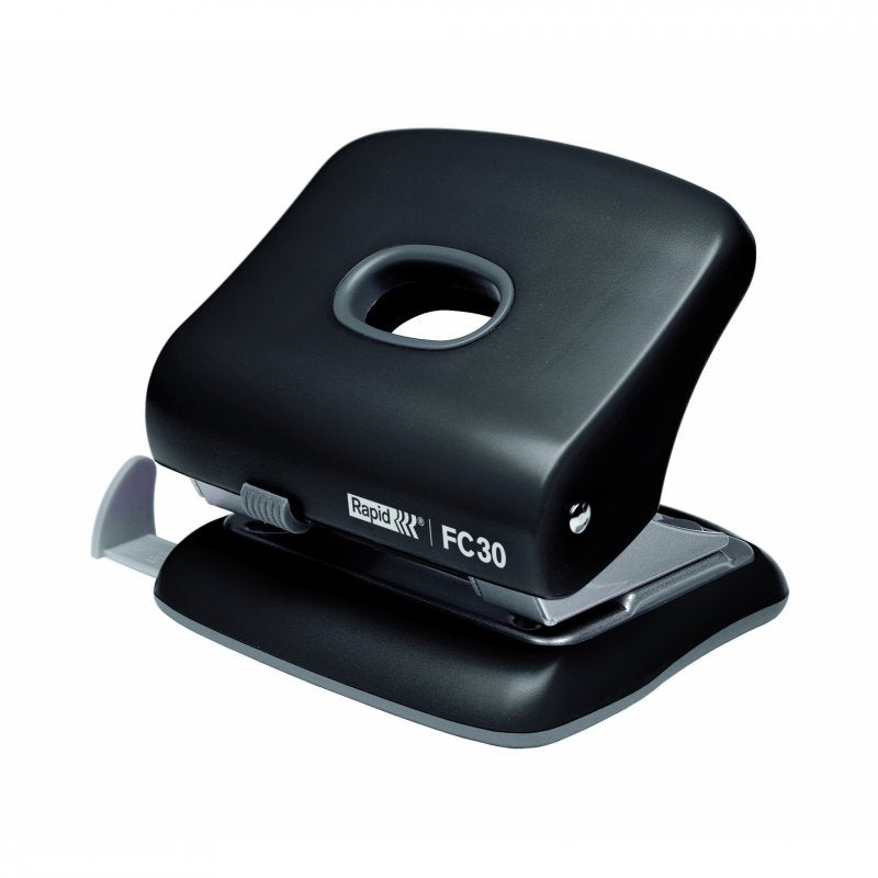 Hole Punch Rapid Fc30 2 Hole 30 Sheet Black