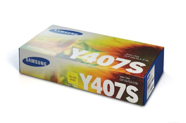 Samsung CLTY407S Yellow Toner