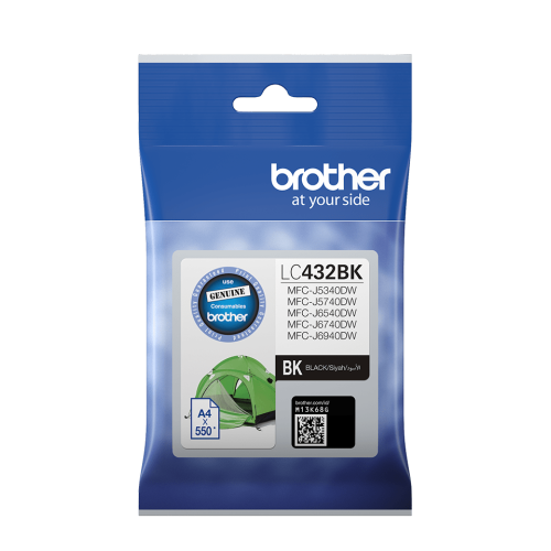 Brother LC432 Black Ink Cartridge