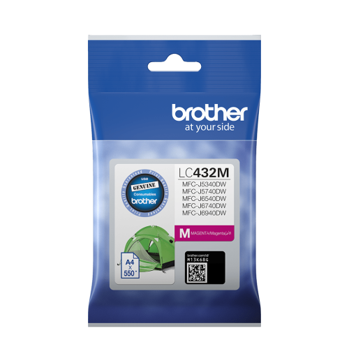 Brother LC432 Magenta Ink Cartridge