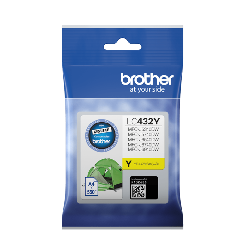 Brother LC432 Yellow Ink Cartridge