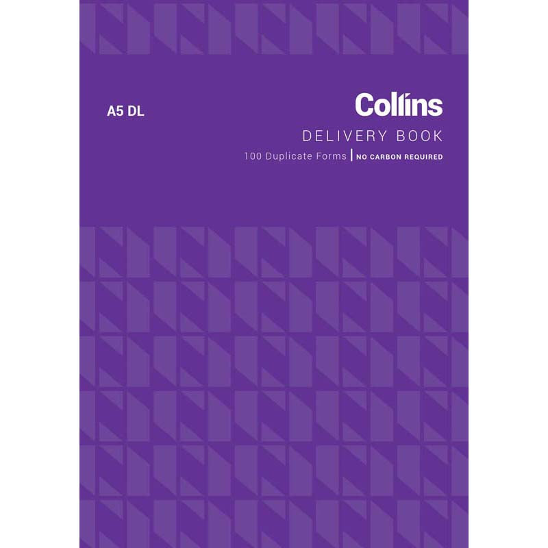 Collins Goods Delivery A5dl Duplicate No Carbon Required