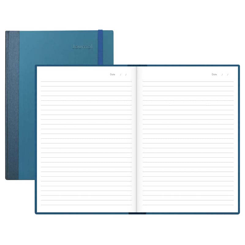 Milford FSC Mix 70% Aluminium A5 Blue 192 Page