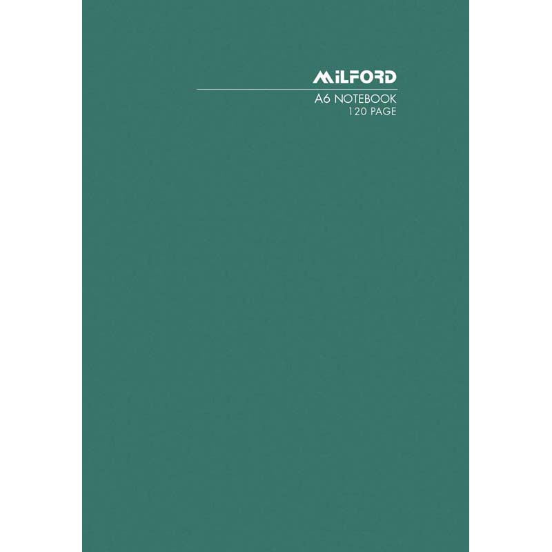 Milford FSC Mix Credit A6 Note Book 120 Page Limp Cover