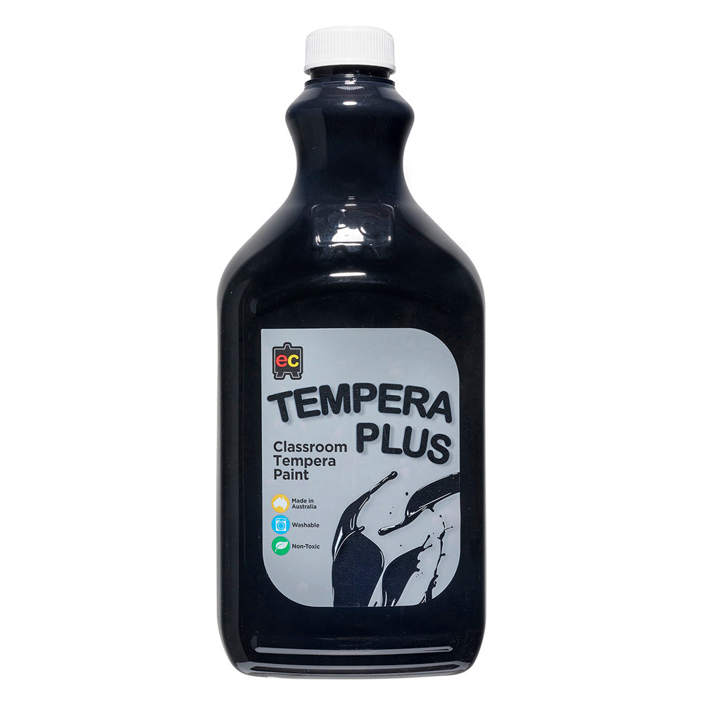 Tempera Plus Classroom Paint 2L Black