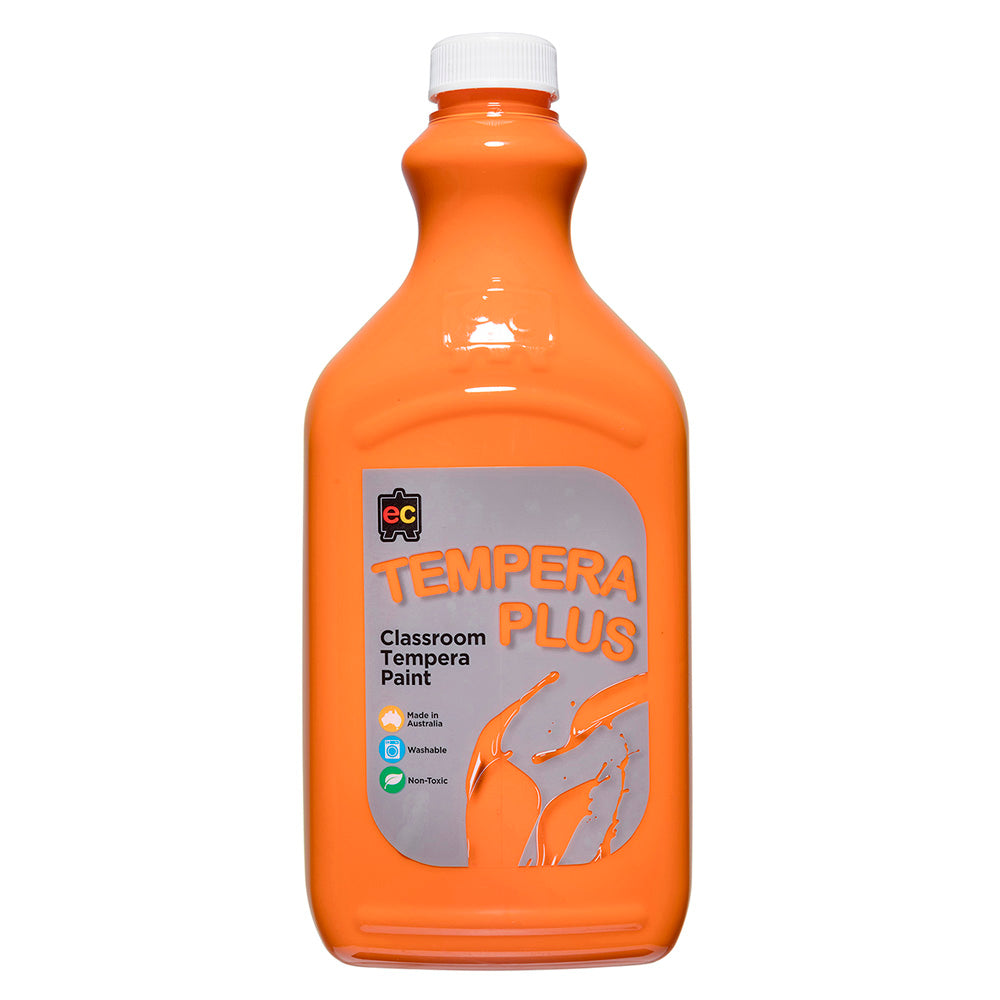 Tempera Plus Classroom Paint 2L Orange