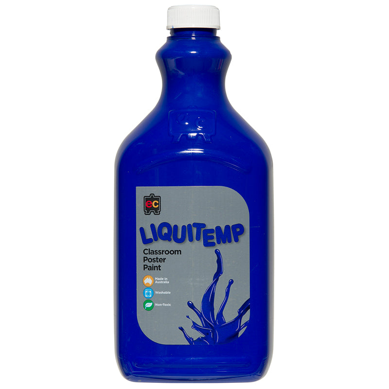 Liquitemp Poster Paint 2L Brilliant Blue