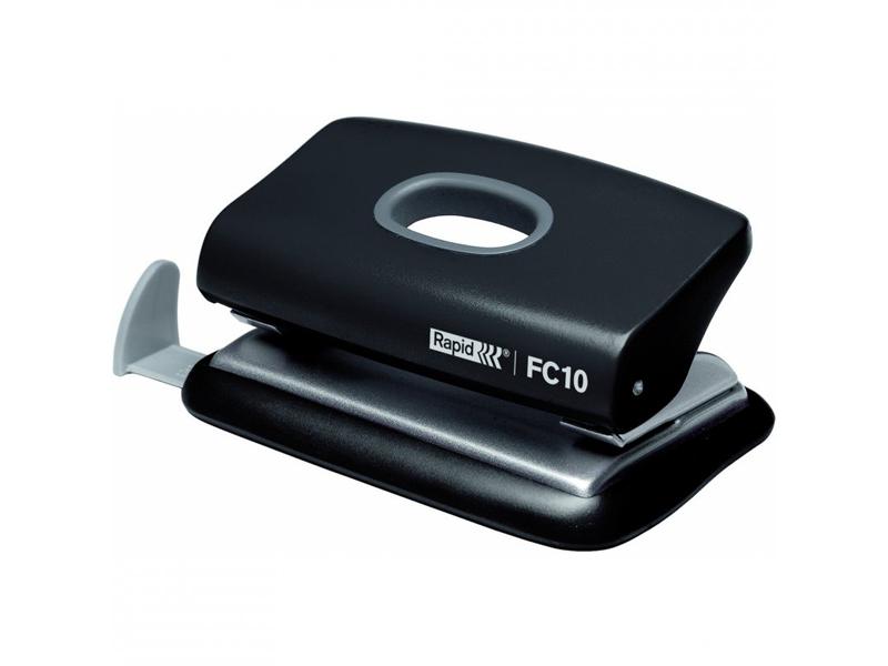 Rapid Fc10 Punch 2 Hole 10 Sheet Black