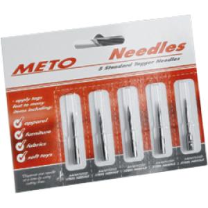 Meto Tagger Gun Replacement Needles Standard Size Pack of 5