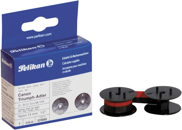 Pelikan 520866 Black/Red Ribbon Cartridge