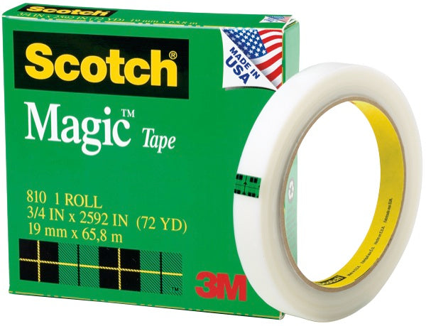 Scotch Magic Tape 810 19mmx66m