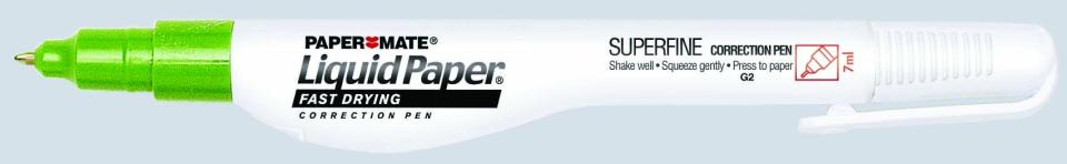 Liquid Paper Fast Drying Correction Pen