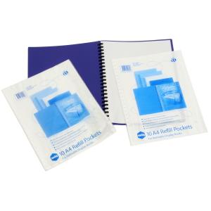 A4 Display Book Refill Sheets Pkt 10