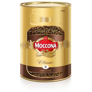 Moccona Classic Dark Roast Instant Coffee 500g Tin