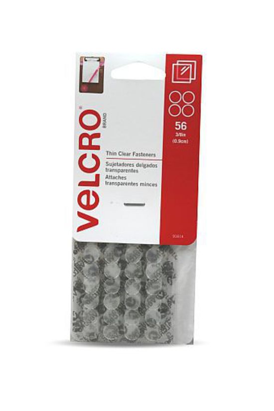 9 mm x 56 sets Ultra-Thin Mini hook & loop spots