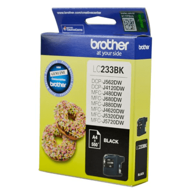 Brother LC233 Black Ink Cart
