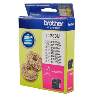 Brother LC233 Magenta Ink Cart
