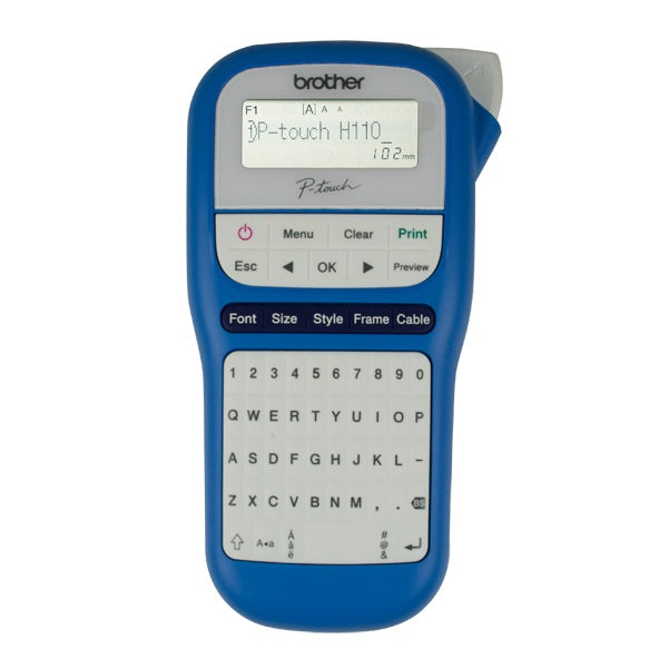 Brother PTH110 P-Touch Blue
