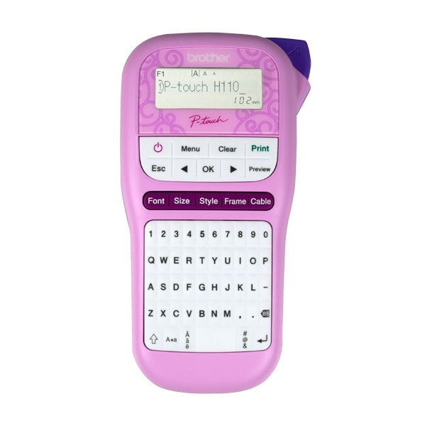 Brother PTH110 P-Touch Pink