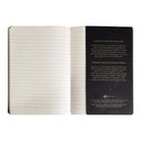 Flying Spirit Sewn Notebook A5 Black