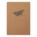Flying Spirit Sewn Notebook A5 Kraft