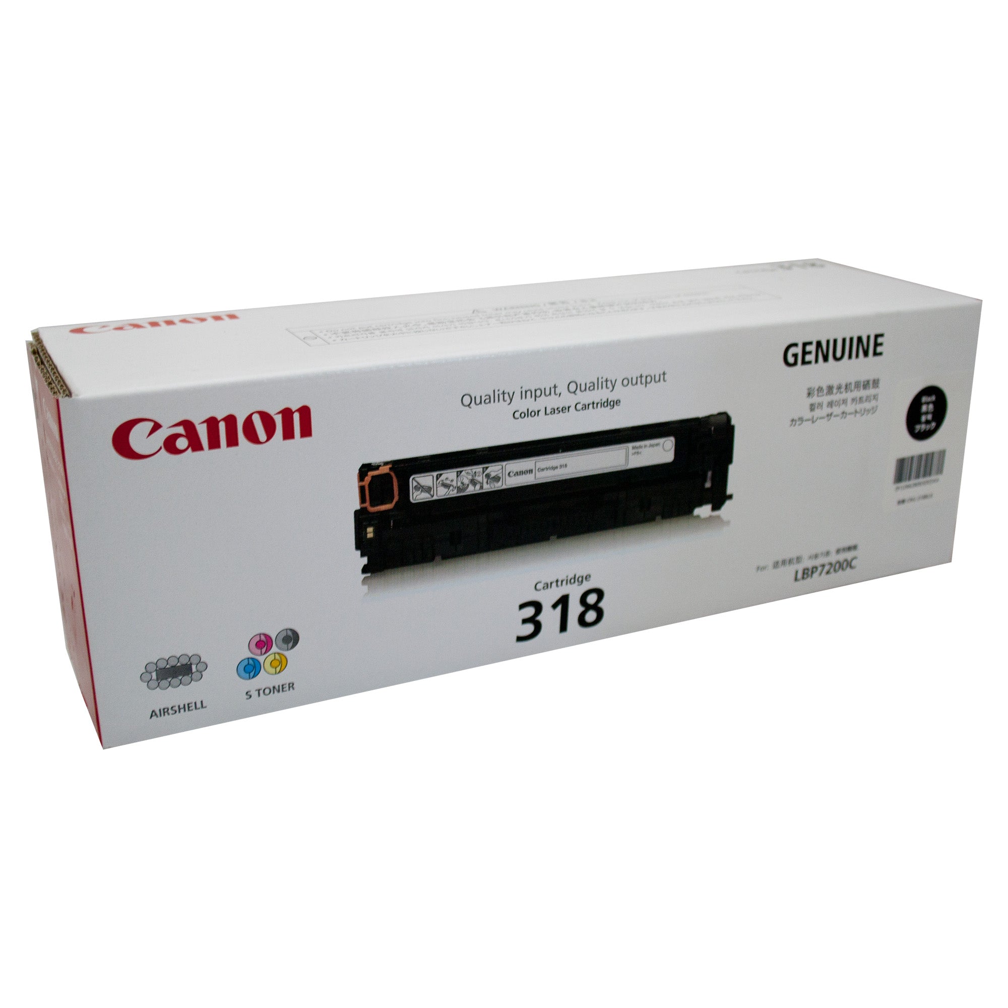 Canon CART318 Black Toner