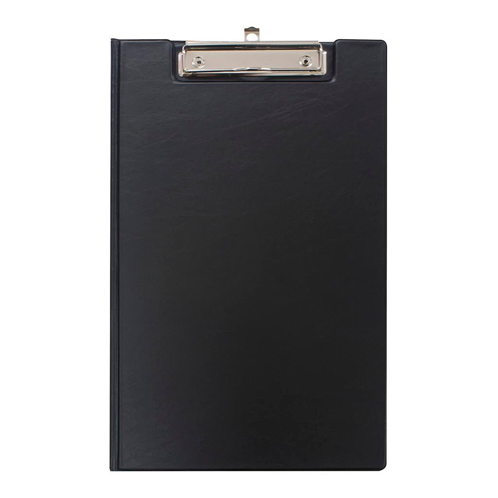 Okin Clipboard PVC Double FC Black