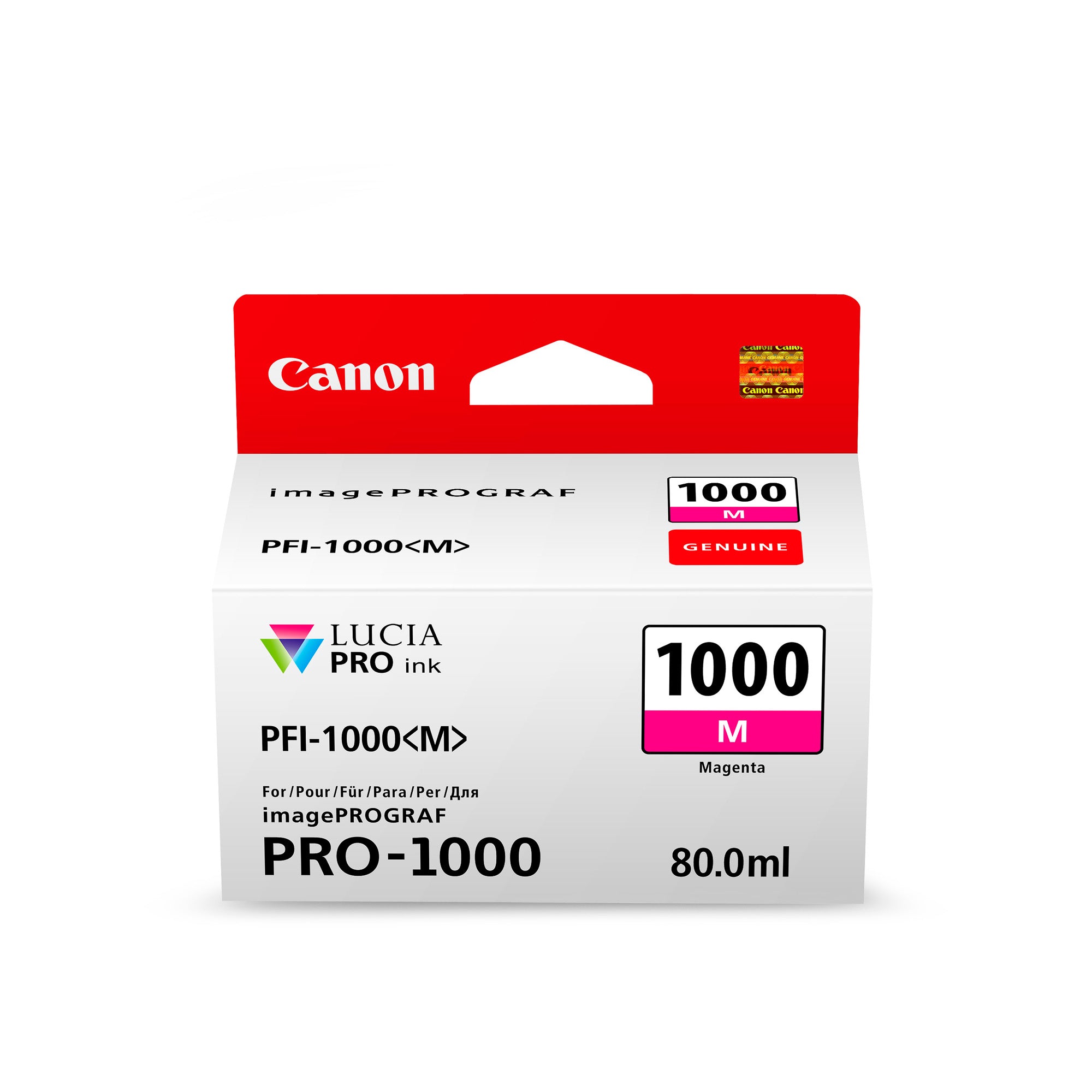 Canon PFI1000 Magenta Ink Cart
