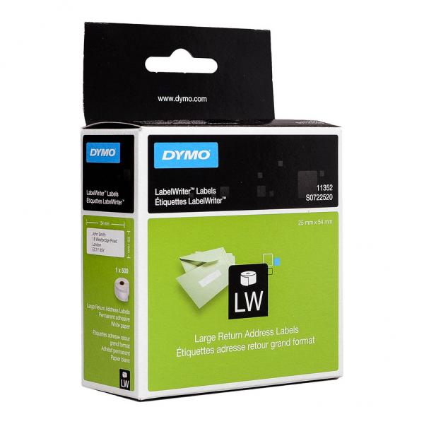 Dymo LW Labels 54 x 25mm 500pcs/per roll SD11352 / S0722520