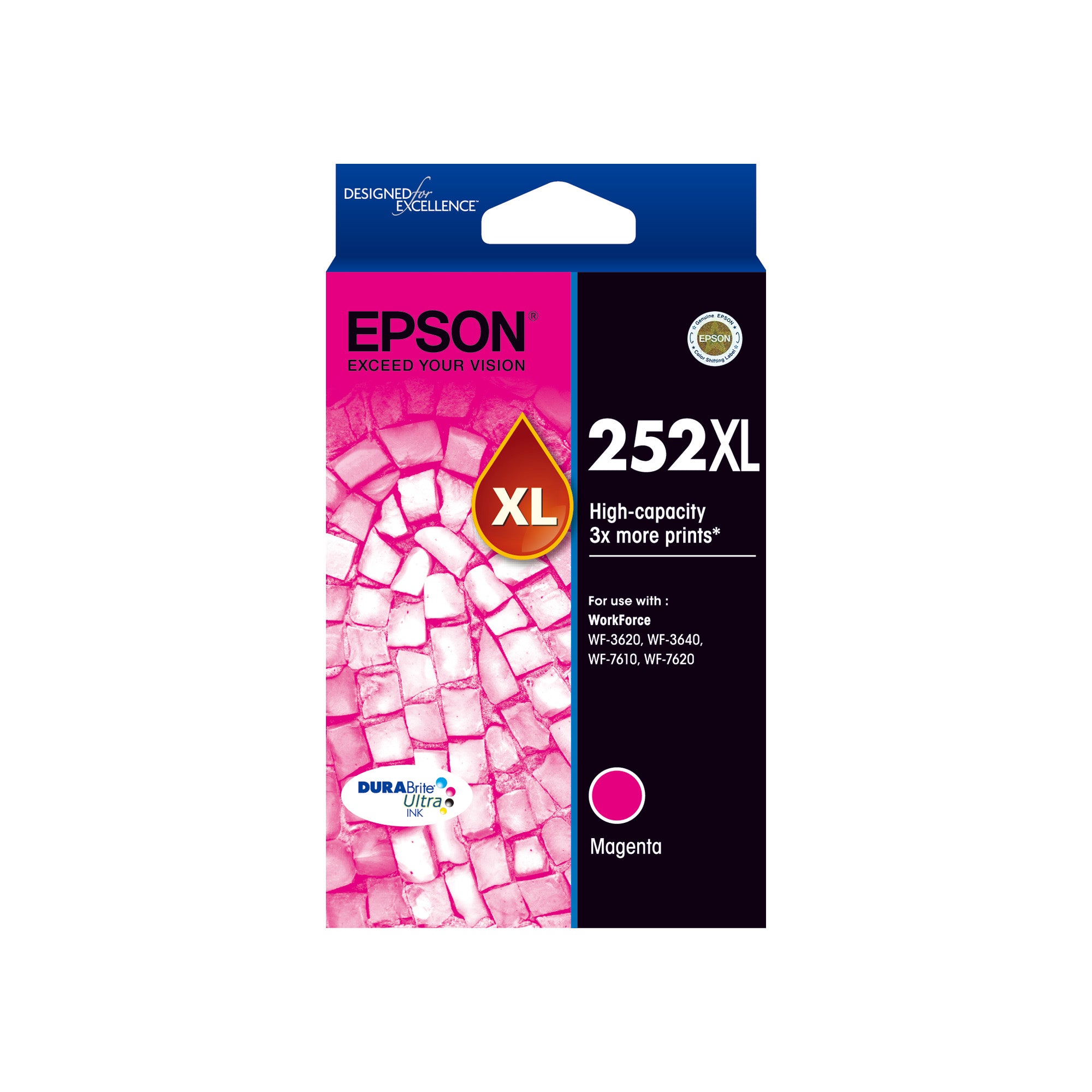 Epson 252 HY Magenta Ink Cart