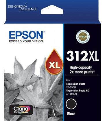 Epson 312XL High Capacity Black Ink Cartridge