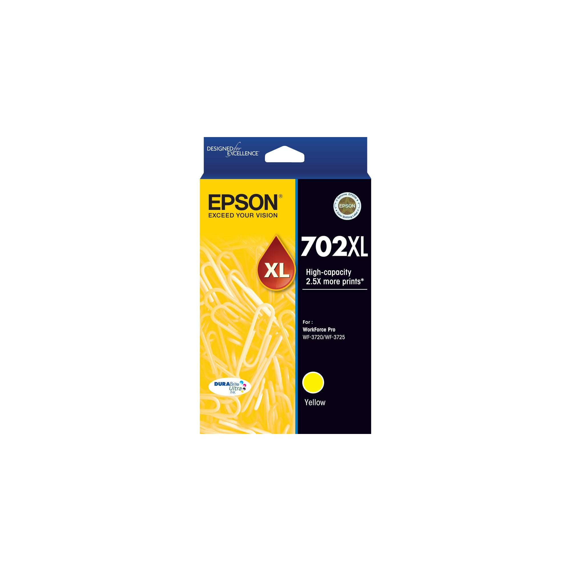 Epson 702 Yellow XL Ink Cart