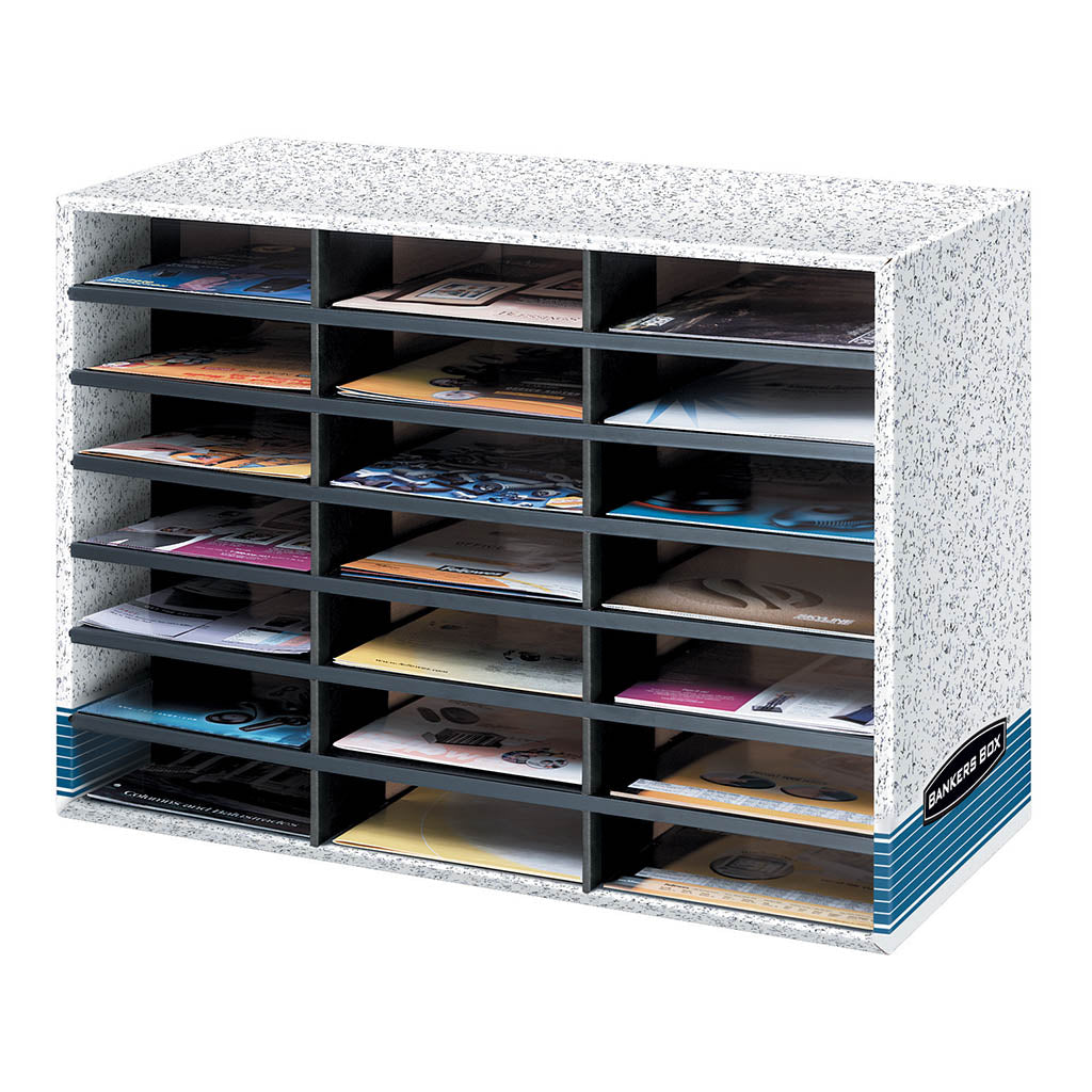 Bankers Box Literature Sorter - Economy - 21 CompartmentS