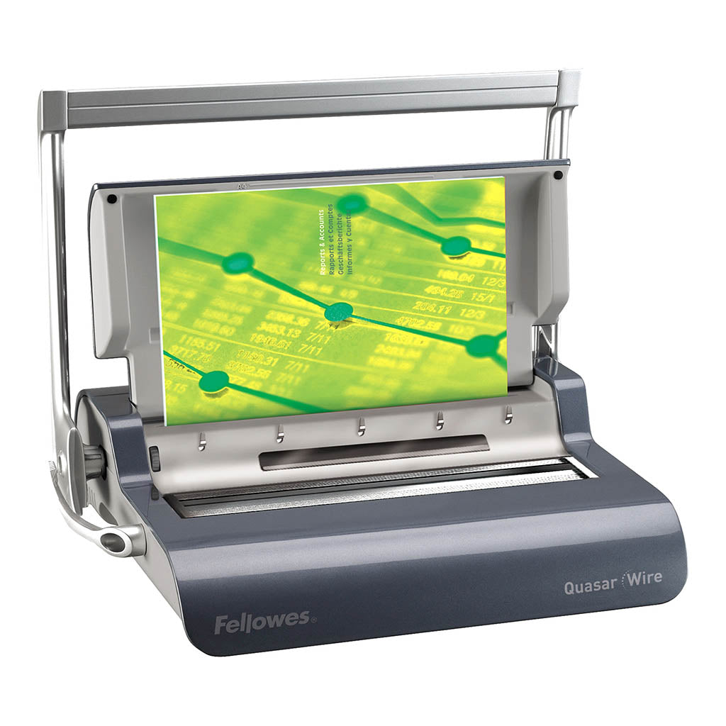 Fellowes Binding Machine - Wire - 34 Loop - Quasar 130
