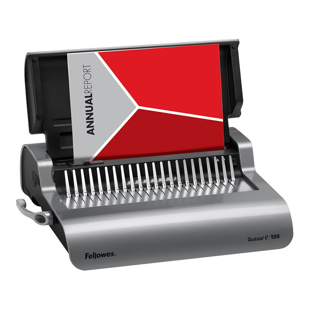 Fellowes Binding Machine - Plastic Comb - Quasar E 500