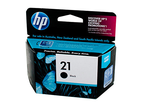 HP 21 Black Ink Cart C9351AA (185 A4 pages)