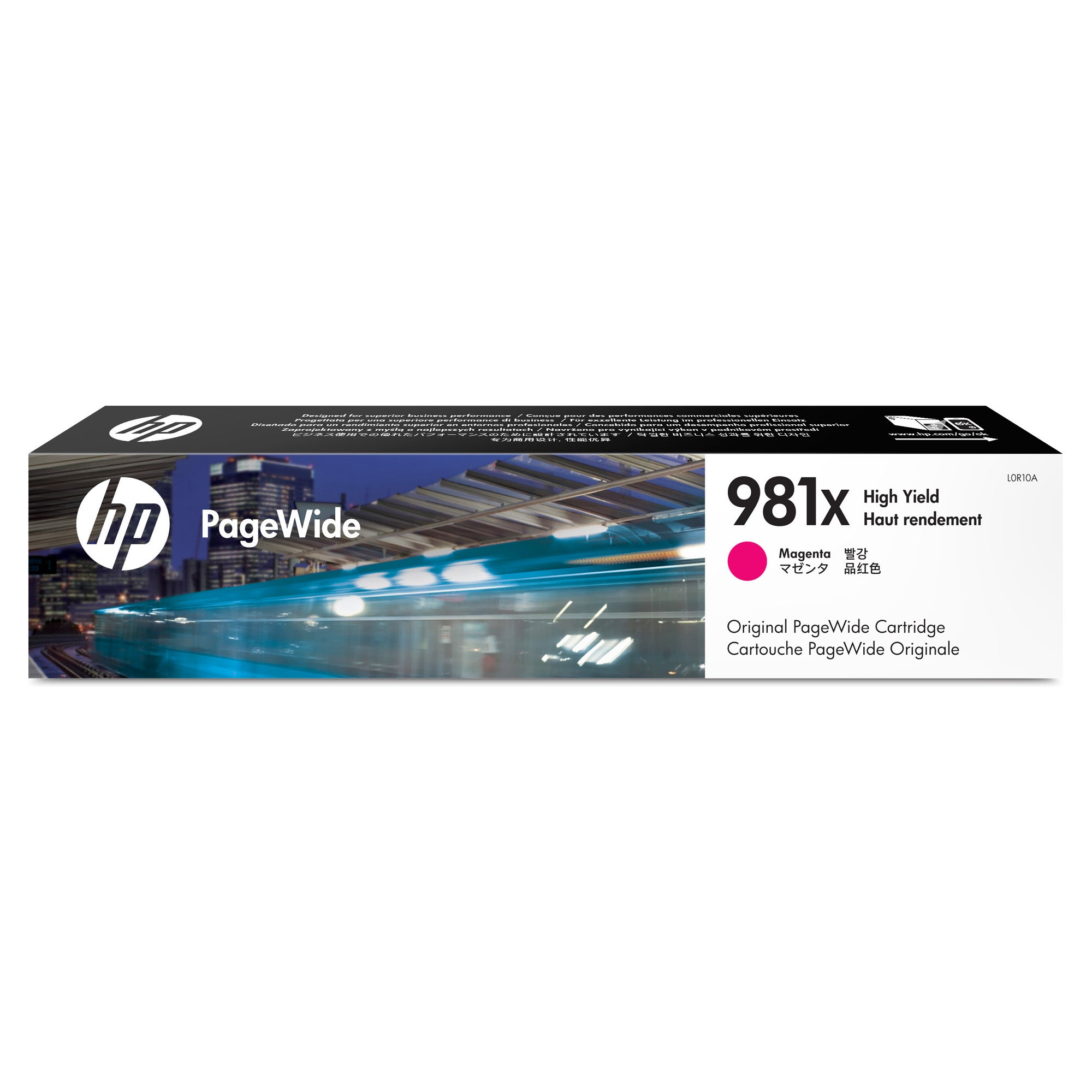 HP 981X Mag Ink Cart L0R10A (10,000 pages)