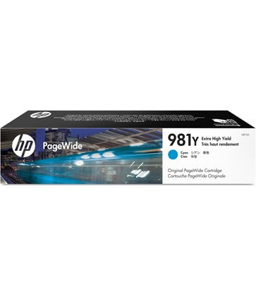 HP 981Y Cyan XHY Ink L0R13A (16,000 pages)
